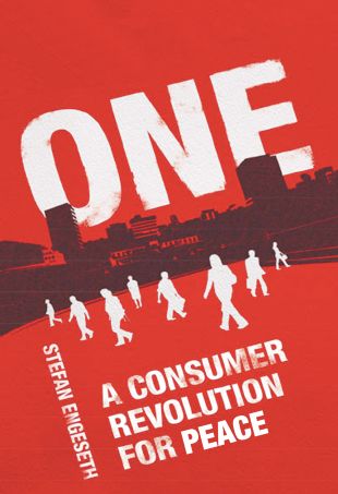 Stefan Engeseth gives away his book, <em>One</em>, in the interests of peace