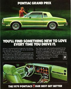 1979 Pontiac Grand Prix advertisement