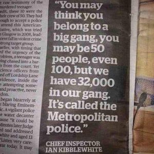 Metropolitan Police gang
