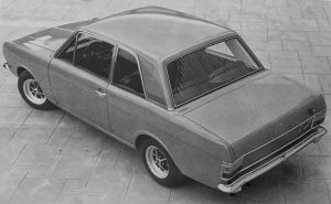 Ford Cortina 1600E two-door for export