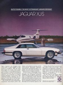 Jaguar XJ-S US ad
