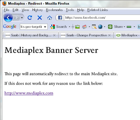 Mediaplex redirection