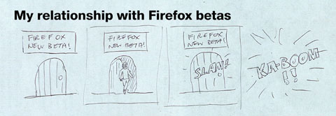 Firefox betas and me