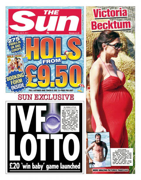 The Sun, Wednesday, July 6, 2011