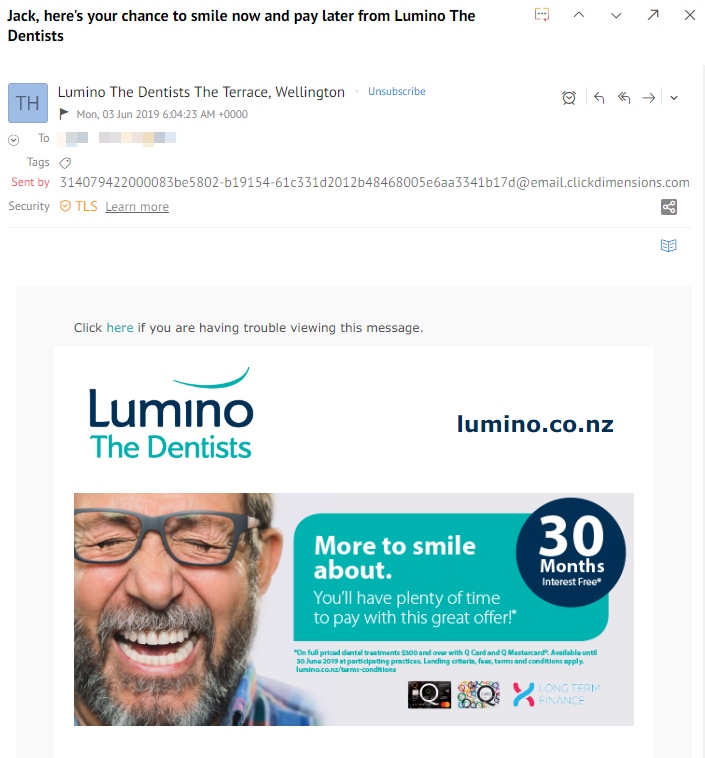 No longer a customer, Lumino still gives me reason to be wary about how they handle my private data