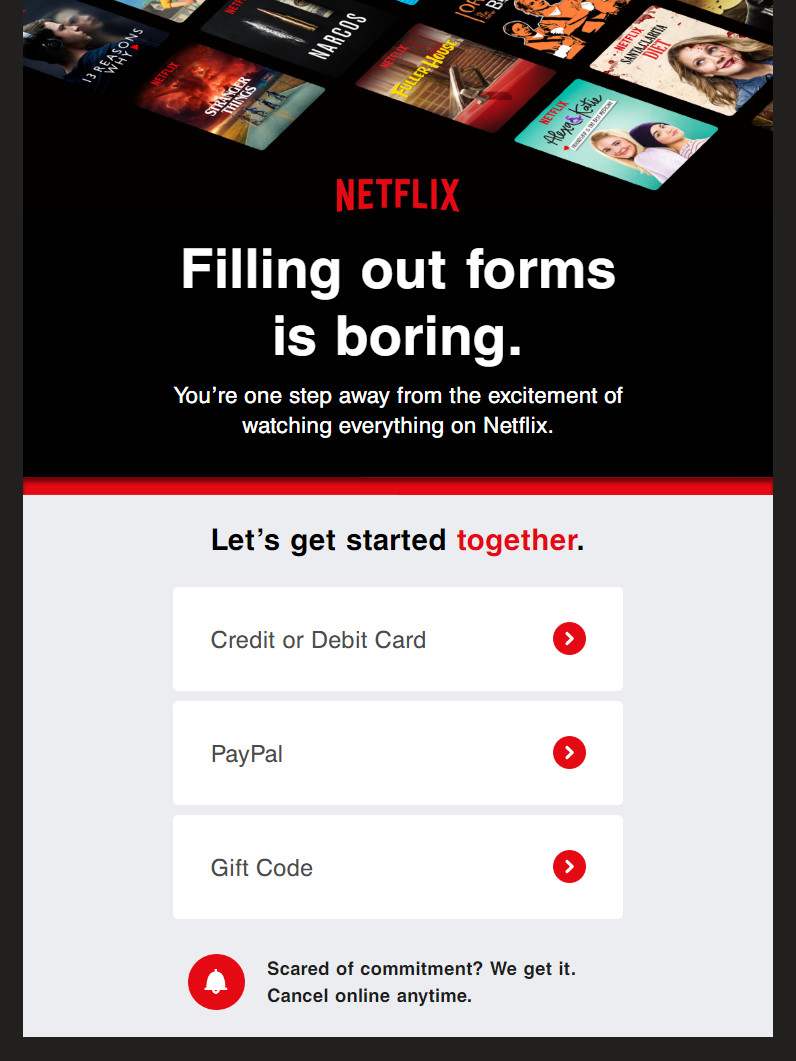Netflix spams, Amazon doesn’t care