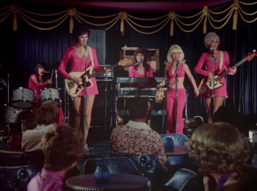 Still showing female musicians in pink