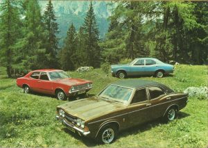 1971 Ford Cortina trio