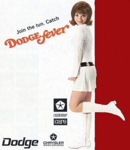Joan Parker as Dodge Fever model