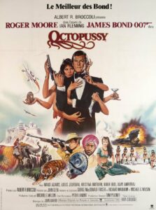 Octopussy French poster