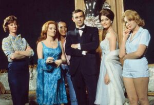 Sean Connery and the Thunderball ladies