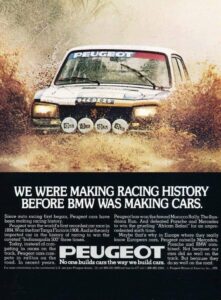 1978 US Peugeot advertisement