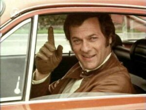 Tony Curtis as Danny Wilde in The Persuaders (‘Overture’)