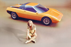 Ford GT70 concept by Ghia, with Anoushka Hempel