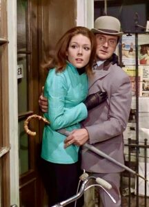 Diana Rigg and Patrick Macnee in The Avengers