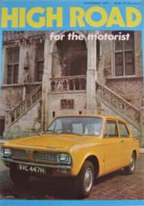 High Road September 1970 with Triumph Toledo on cover