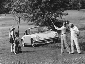 Porsche 911 and golf