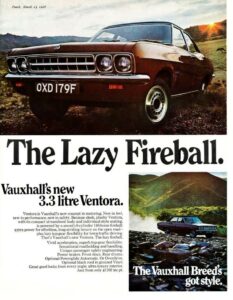 1968 Vauxhall Ventora advertisement