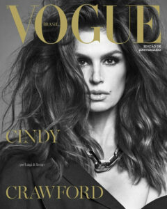 Vogue Brasil cover with Cindy Crawford